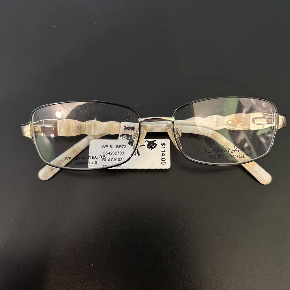 Sophia Loren SL Beau Rivage 72 Eyeglasses, 53-16-135 - B8 NWT Frames Only